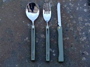 Set de tacâmuri pliabile MFH® Camping