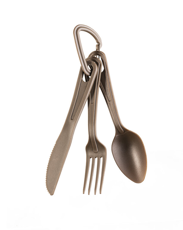 Set de vesela LEXAN cu carabinieră Mil-Tec® - oliv