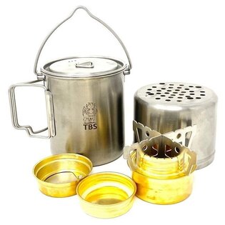 Set din oțel inoxidabil pentru gătit Wilderness Mini TBS Outdoor®