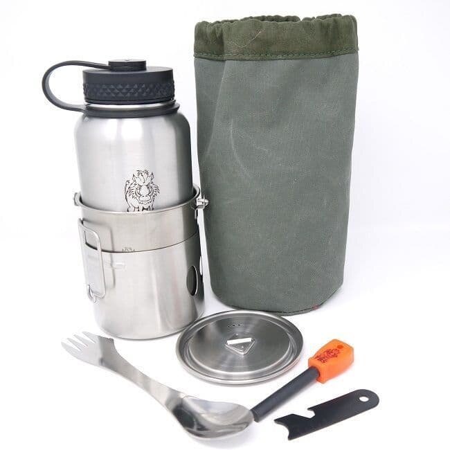 Set inox Wilderness Bottle Cook TBS Outdoor®