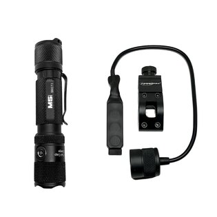 Set pentru armă (lanternă M5-G2/suport Offset/comutator la distanță) PowerTac®