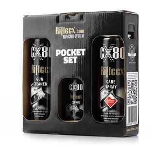 Set pentru curățarea armelor scurte POCKET Riflecx®