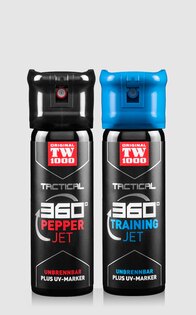 Set spray-uri Tactical Pepper Jet + Training Jet TW1000® / 45 ml