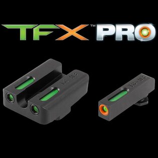 Sistem de ochire TFX Pro Tritiu / Fibra Optică Truglo® - Glock® High Set PRO ORN