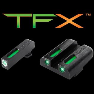Sisteme de ochire TFX Tritium / Fiber-Optic Truglo® - Glock® High Set