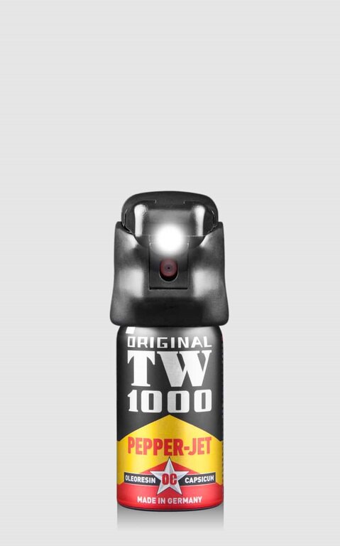 Spray de apărare cu lumină Pepper - Jet TW1000® / 40 ml