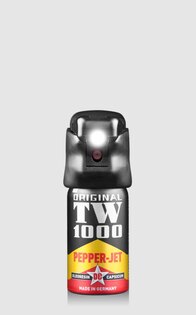 Spray de apărare cu lumină Pepper - Jet TW1000® / 40 ml