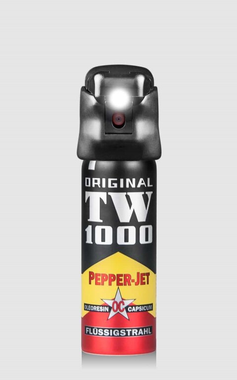 Spray de apărare cu lumină Pepper - Jet TW1000® / 63 ml