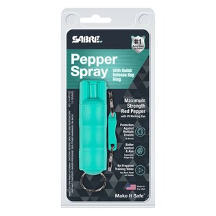 Spray de apărare / inel cu eliberare rapidă Sabre Red®