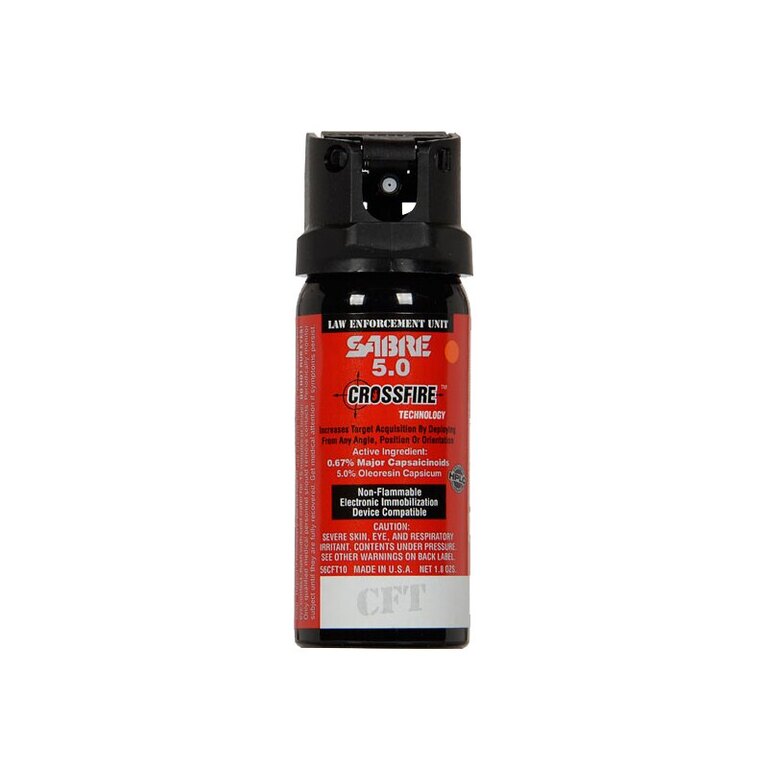 Spray de autoapărare Defence Crossfire MK-3 Sabre Red® / Stream