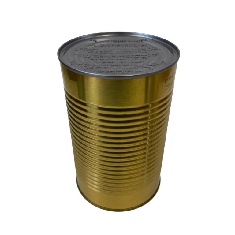 Suc de struguri liofilizat la conservă US ARMY®