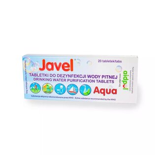 Tablete pentru purificarea apei Aqua Javel®