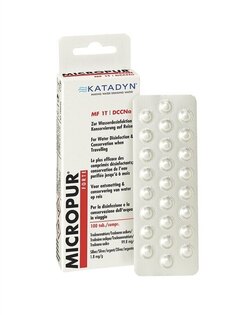 Tablete pentru purificarea apei Micropur Forte MF 1T Katadyn®, 50 tablete