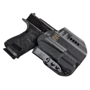Toc de pistol AIWB Crocy pentru Glock 19 + TLR-7 – 3/4 SweatGuard, interior, RH Holsters®