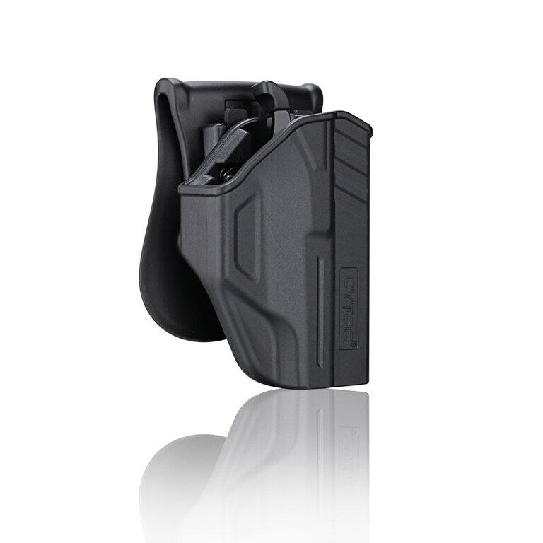 Toc pistol T-ThumbSmart Cytac® Glock 42 + toc universal pentru încărcător Cytac® - negru