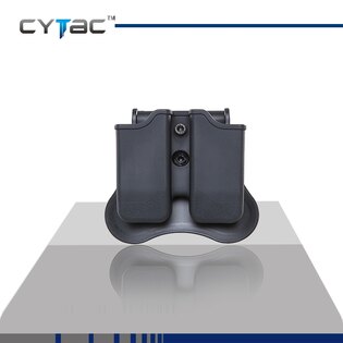 Toc universal pentru încărcător pistol dublu Cytac® - negru