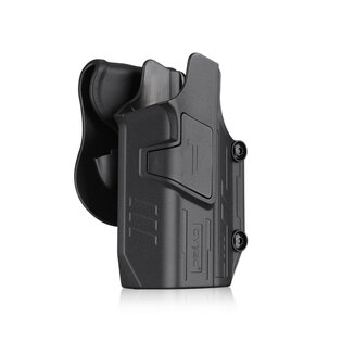 Toc universal pistol/lampă Mega-Fit Cytac®, paletă