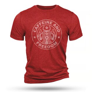 Tricou Caffeine and Freedom Nine Line®