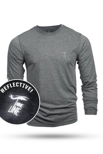 Tricou cu mânecă lungă Reflective Dropline Logo Nine Line®