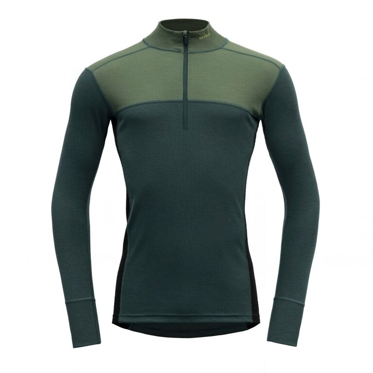 Tricou funcțional cu mânecă lungă Lauparen Merino 190 Zip Neck Devold®