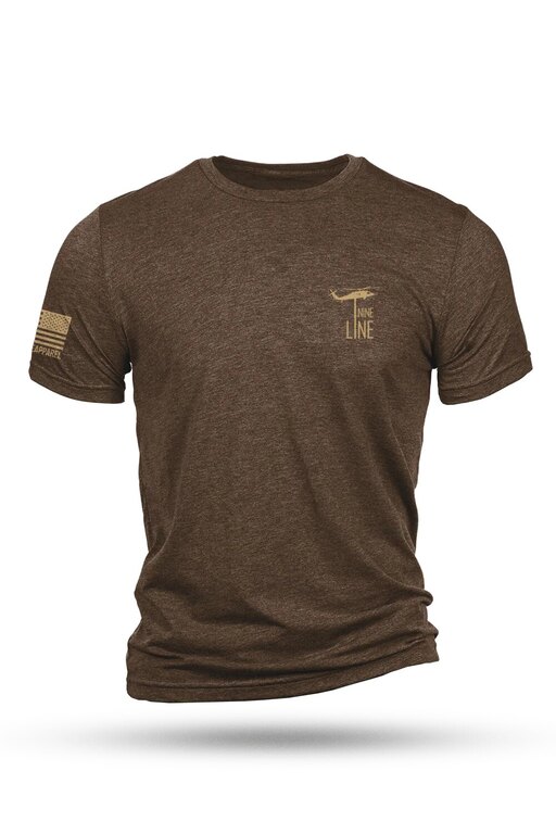Tricou Tan Dropline Logo Nine Line®