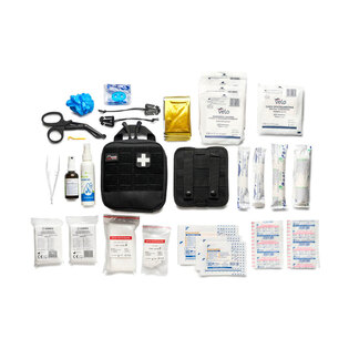 Trusă medicală de prim ajutor echipată PTR Black Front®
