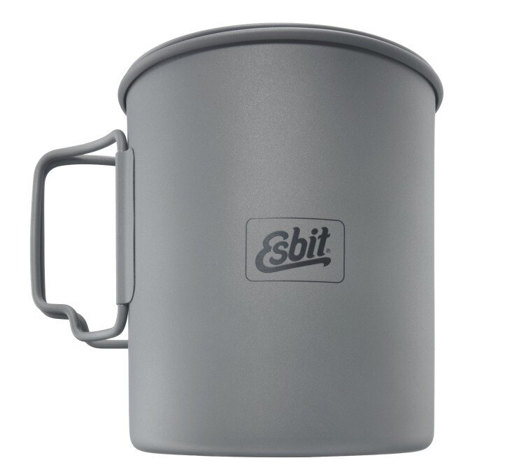 Vas de gătit ESBIT® PT750-TI din titan, 750 ml